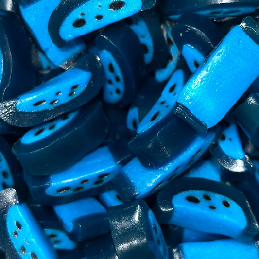 Blue Raspberry Liquorice Slices
